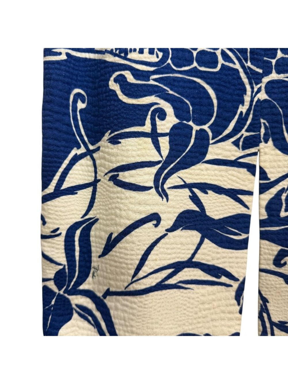 Emilio Pucci Printed Knee Length Sheath Dress Blue White Size 8 - Picture 13 of 14